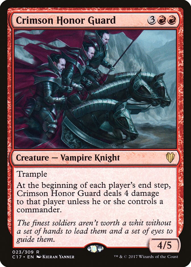 Crimson Honor Guard [Commander 2017]