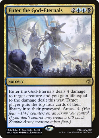 Enter the God-Eternals (Promo Pack) [War of the Spark Promos]