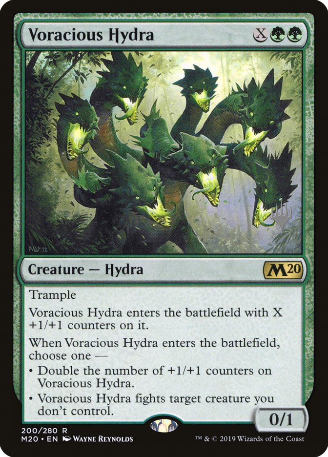 Voracious Hydra (Promo Pack) [Core Set 2020 Promos]