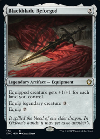 Blackblade Reforged [Dominaria United Commander]