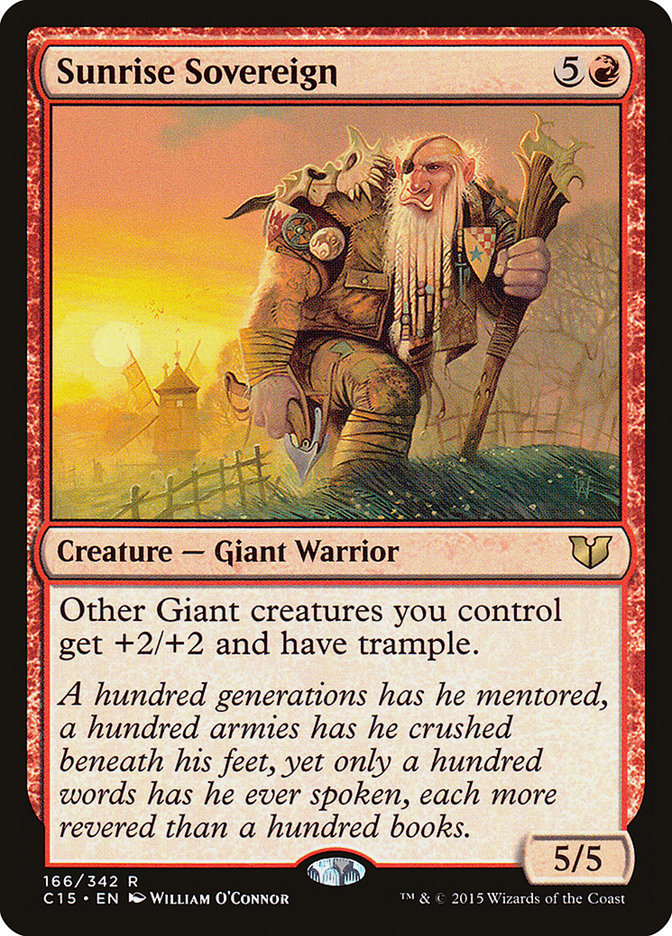 Sunrise Sovereign [Commander 2015]