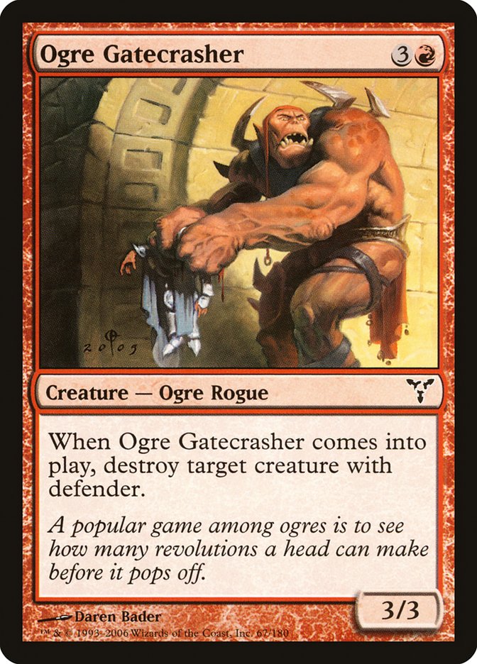 Ogre Gatecrasher [Dissension]