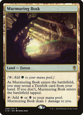 Murmuring Bosk [Commander 2016]