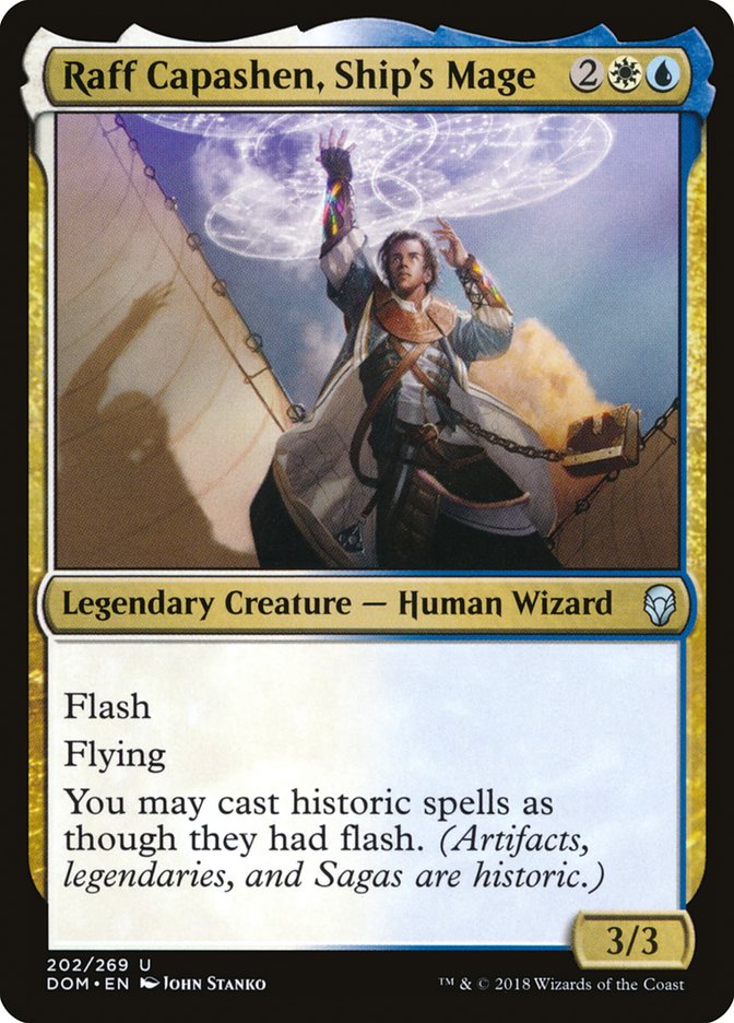 Raff Capashen, Ship's Mage [Dominaria]