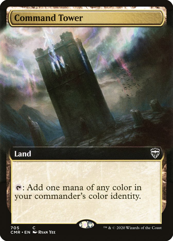 Command Tower (Extended Art) [Commander Legends]