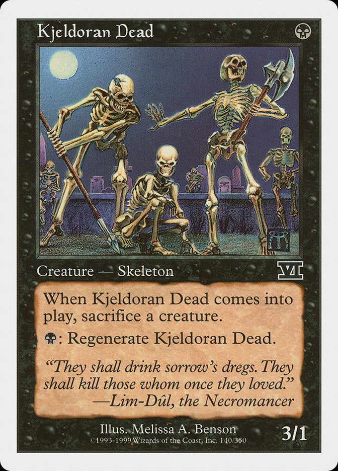 Kjeldoran Dead [Classic Sixth Edition]