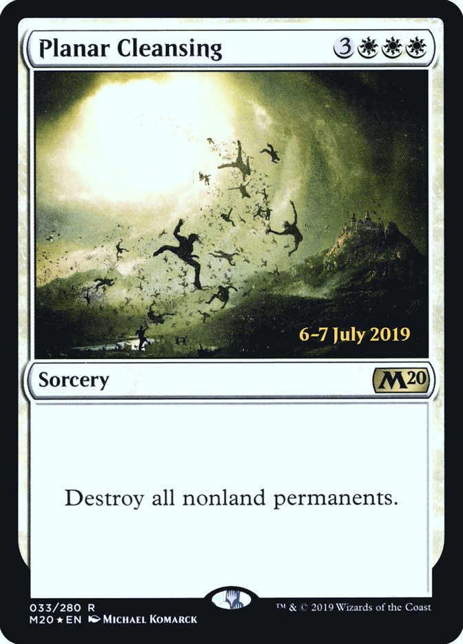 Planar Cleansing [Core Set 2020 Prerelease Promos]