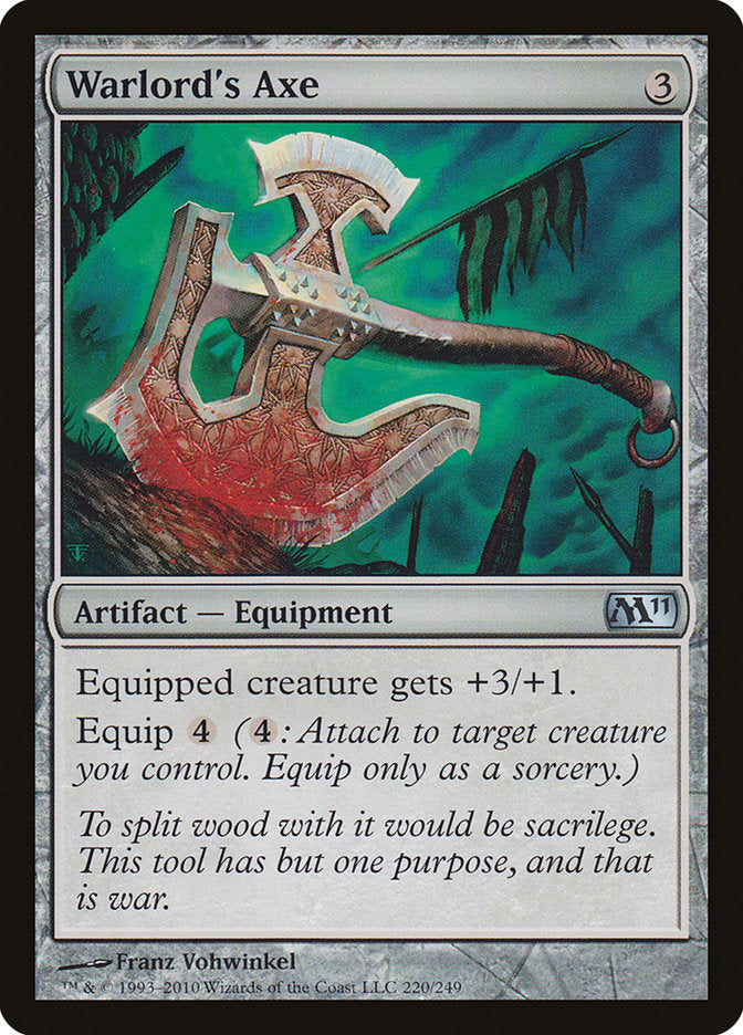 Warlord's Axe [Magic 2011]