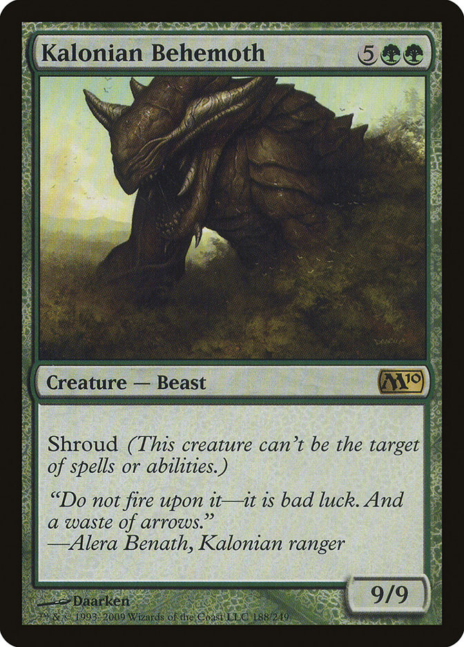 Kalonian Behemoth [Magic 2010]