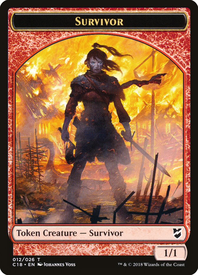 Survivor Token [Commander 2018 Tokens]