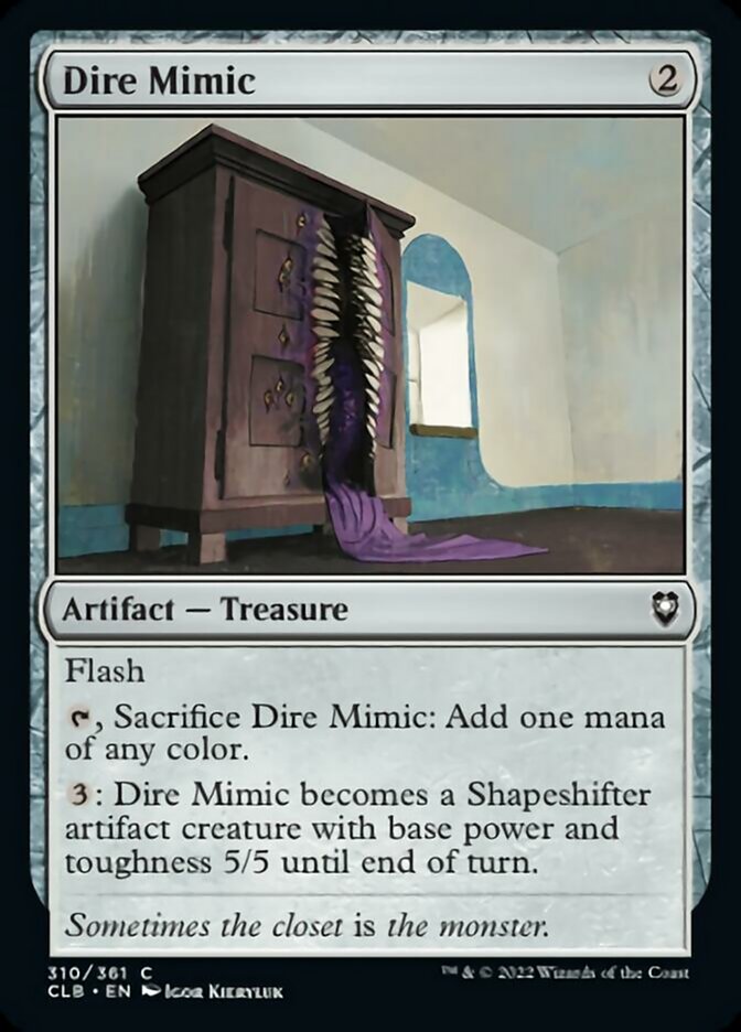 Dire Mimic [Commander Legends: Battle for Baldur's Gate]