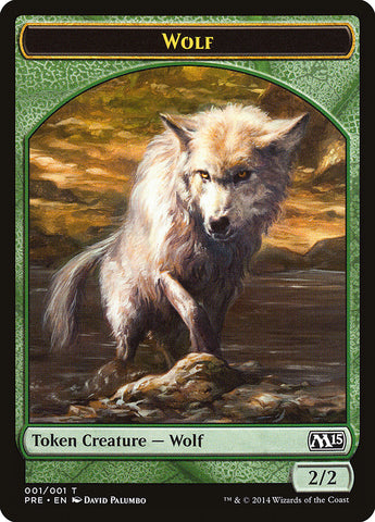 Wolf Token [Magic 2015 Prerelease Promos]