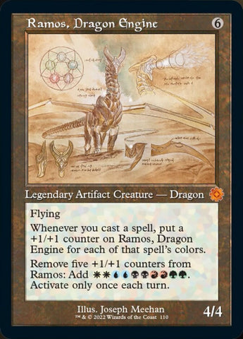 Ramos, Dragon Engine (Retro Schematic) [The Brothers' War Retro Artifacts]