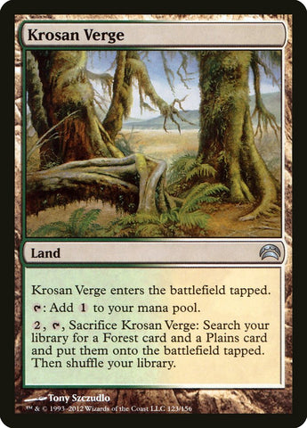 Krosan Verge [Planechase 2012]