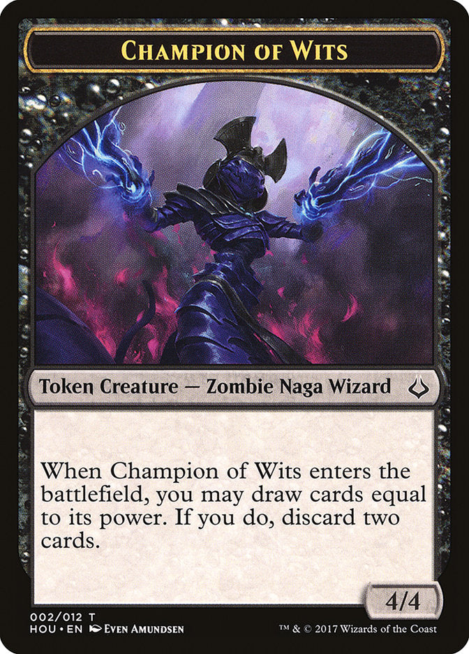 Champion of Wits Token [Hour of Devastation Tokens]