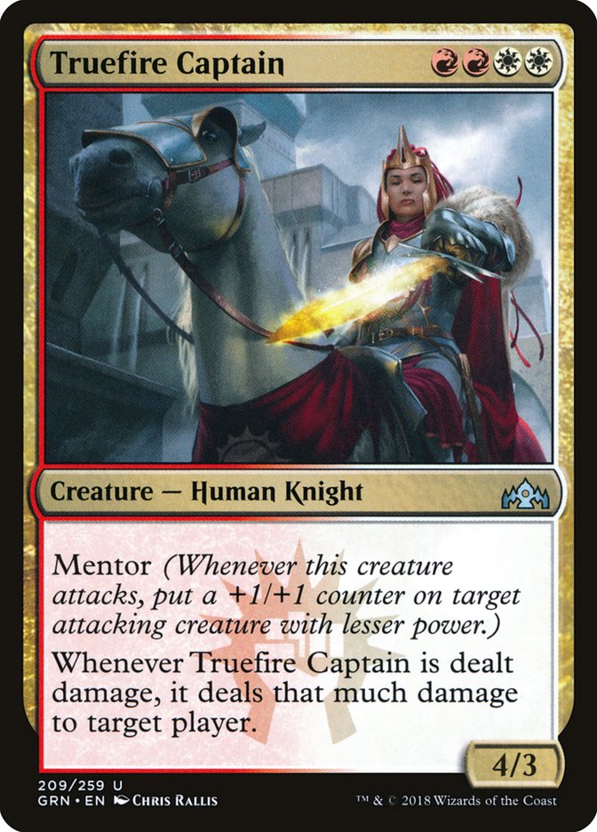 Truefire Captain [Guilds of Ravnica]