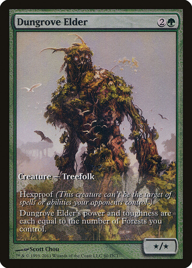 Dungrove Elder (Extended Art) [Magic 2012 Promos]