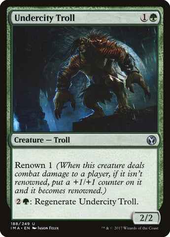 Undercity Troll [Iconic Masters]