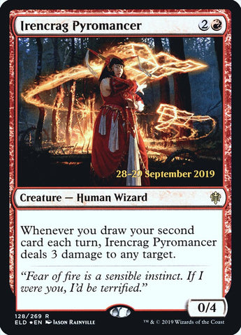 Irencrag Pyromancer [Throne of Eldraine Prerelease Promos]