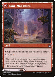 Song-Mad Treachery // Song-Mad Ruins [Zendikar Rising]