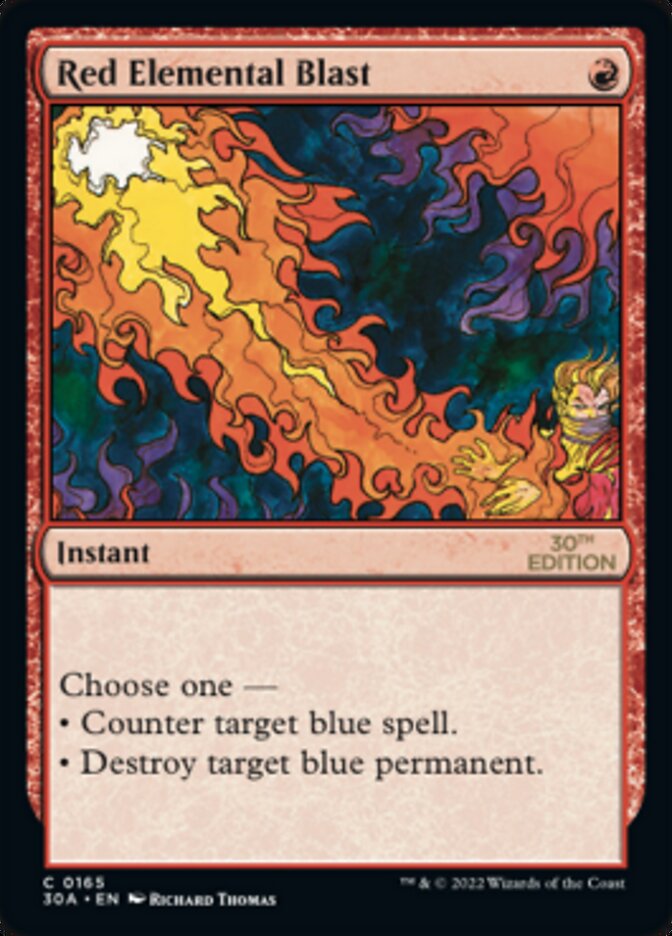 Red Elemental Blast [30th Anniversary Edition]