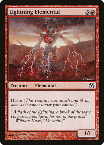 Lightning Elemental [Duels of the Planeswalkers]