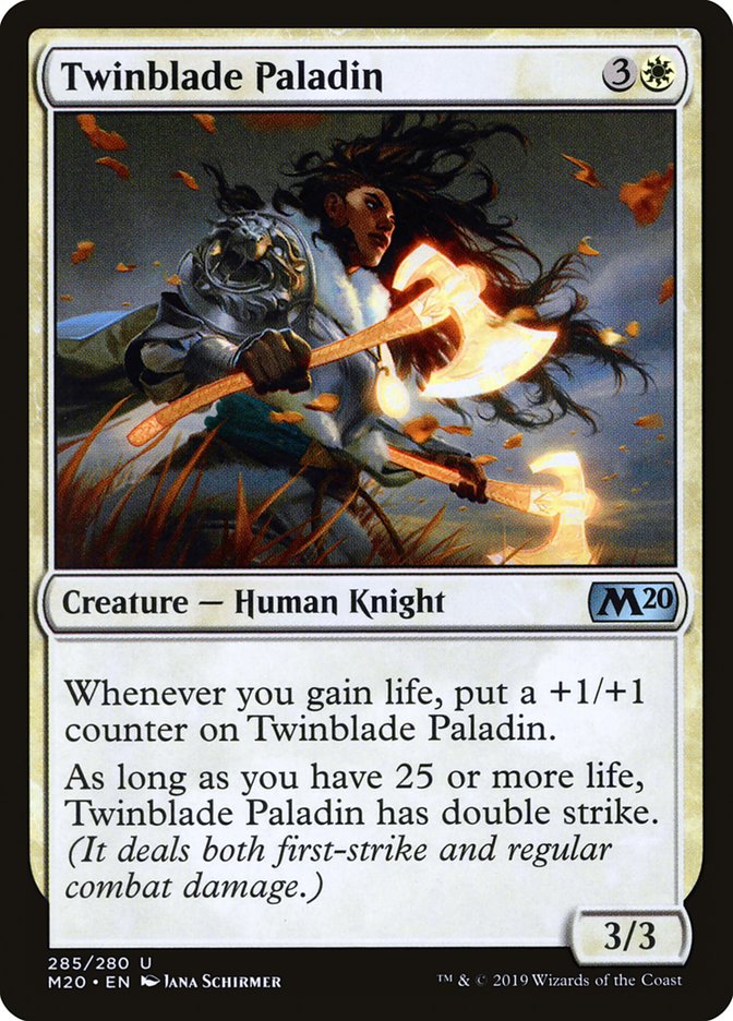 Twinblade Paladin [Core Set 2020]