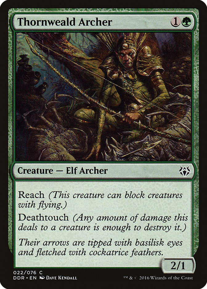 Thornweald Archer [Duel Decks: Nissa vs. Ob Nixilis]