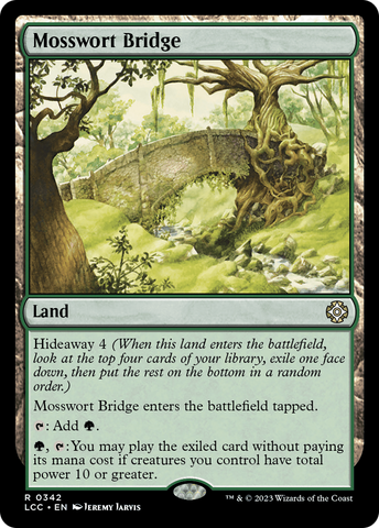 Mosswort Bridge [The Lost Caverns of Ixalan Commander]