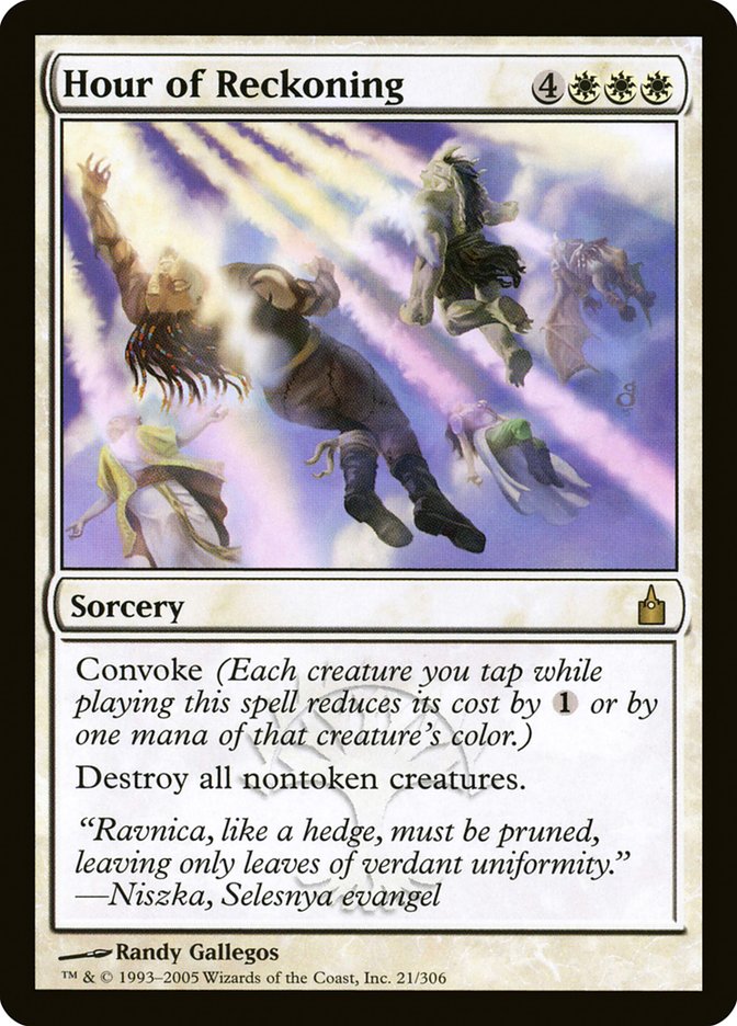 Hour of Reckoning [Ravnica: City of Guilds]