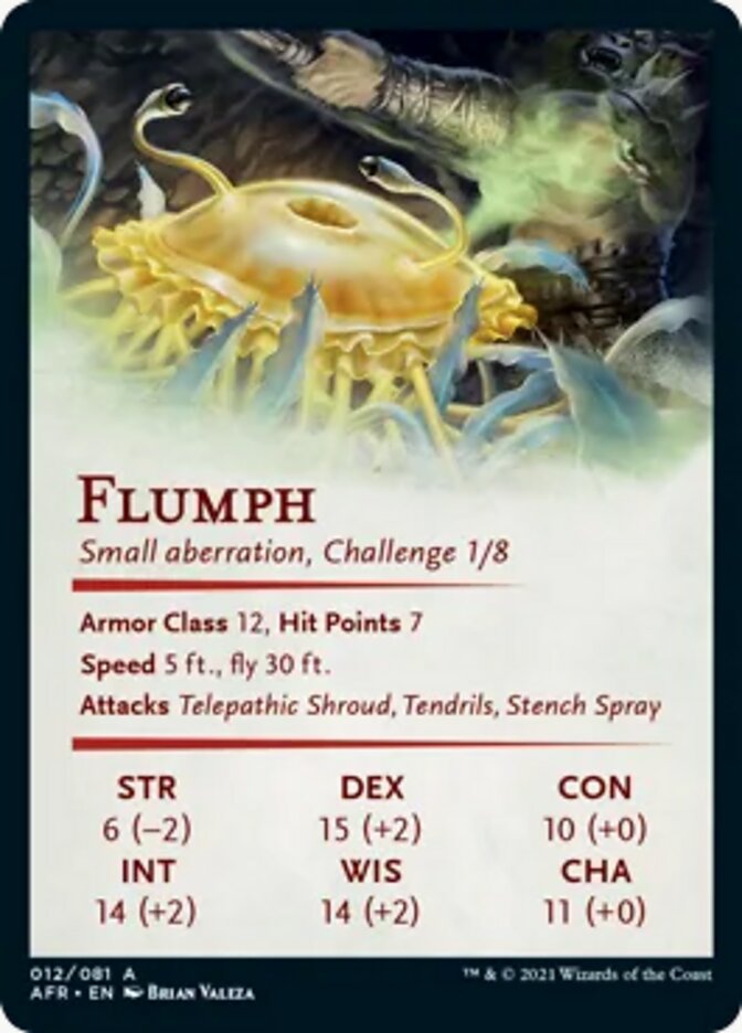 Flumph Art Card [Dungeons & Dragons: Adventures in the Forgotten Realms Art Series]