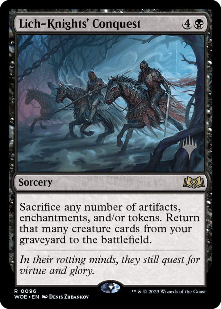 Lich-Knights' Conquest (Promo Pack) [Wilds of Eldraine Promos]