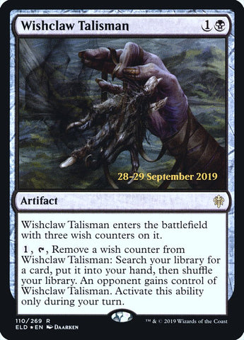 Wishclaw Talisman [Throne of Eldraine Prerelease Promos]