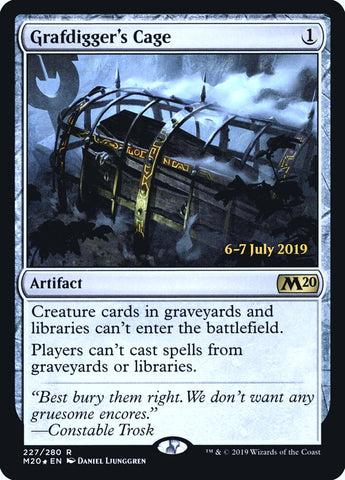 Grafdigger's Cage [Core Set 2020 Prerelease Promos]