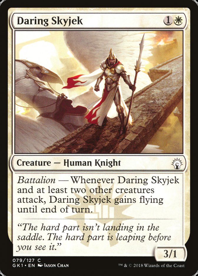 Daring Skyjek [Guilds of Ravnica Guild Kit]