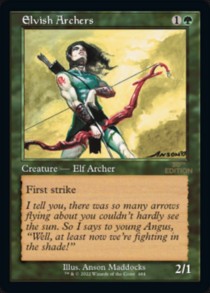 Elvish Archers (Retro) [30th Anniversary Edition]