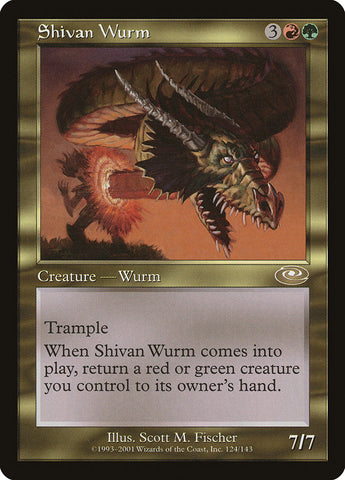 Shivan Wurm [Planeshift]