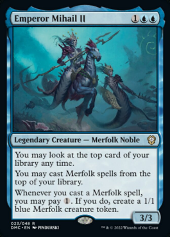 Emperor Mihail II [Dominaria United Commander]