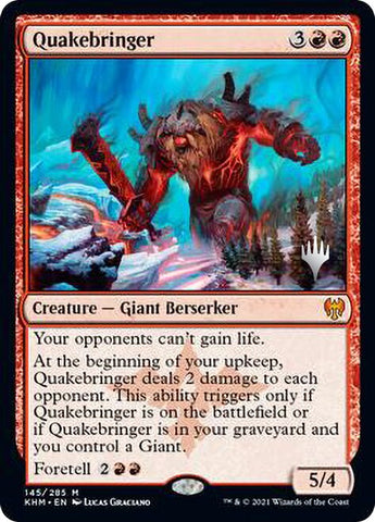 Quakebringer (Promo Pack) [Kaldheim Promos]