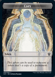 Copy // Construct (030) Double-Sided Token [Commander 2021 Tokens]