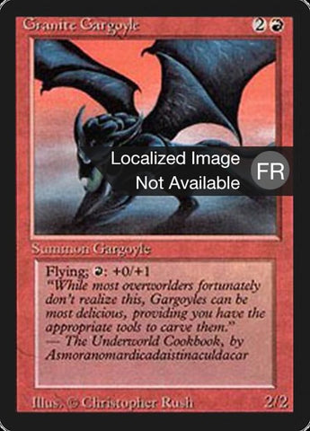 Granite Gargoyle [Foreign Black Border]