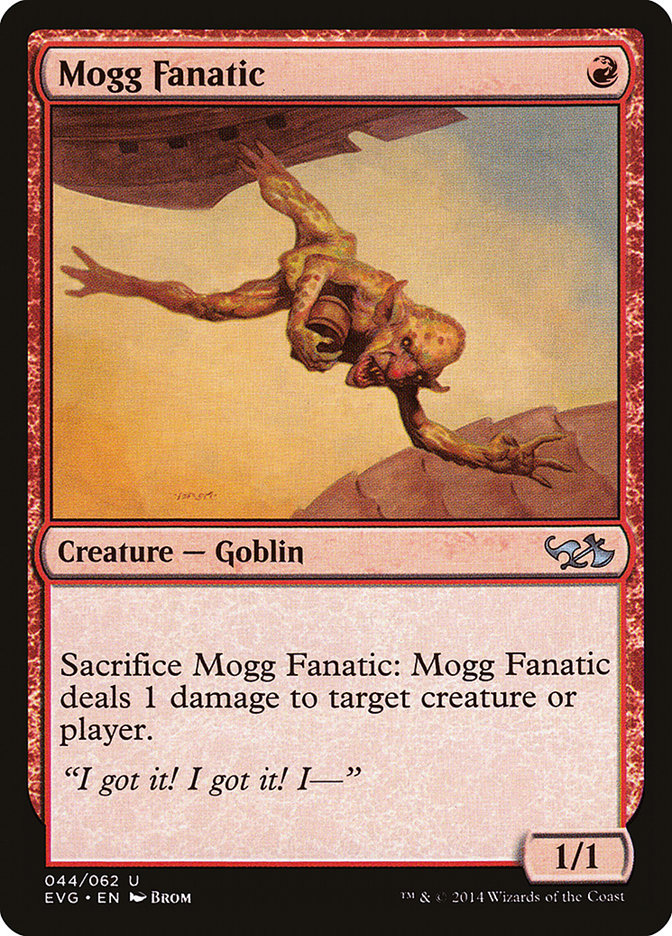 Mogg Fanatic (Elves vs. Goblins) [Duel Decks Anthology]