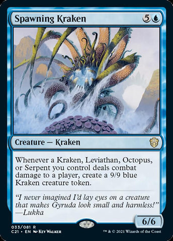 Spawning Kraken [Commander 2021]