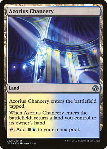 Azorius Chancery [Iconic Masters]