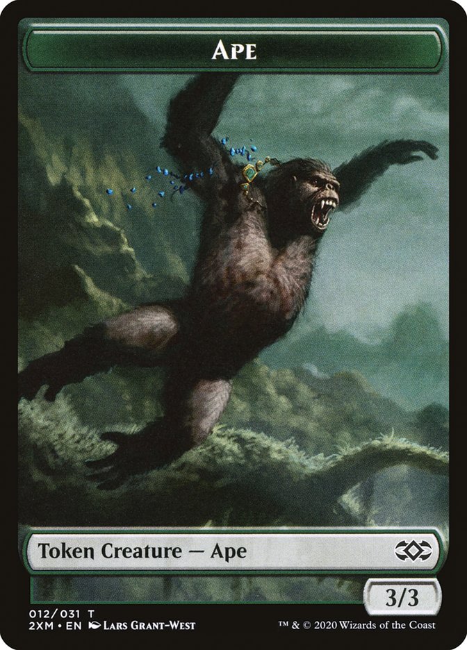 Ape Token [Double Masters Tokens]