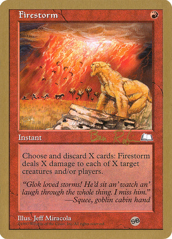 Firestorm (Brian Selden) [World Championship Decks 1998]