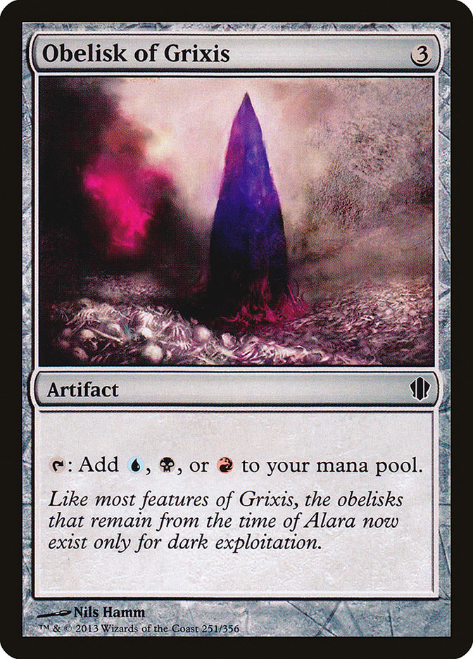 Obelisk of Grixis [Commander 2013]