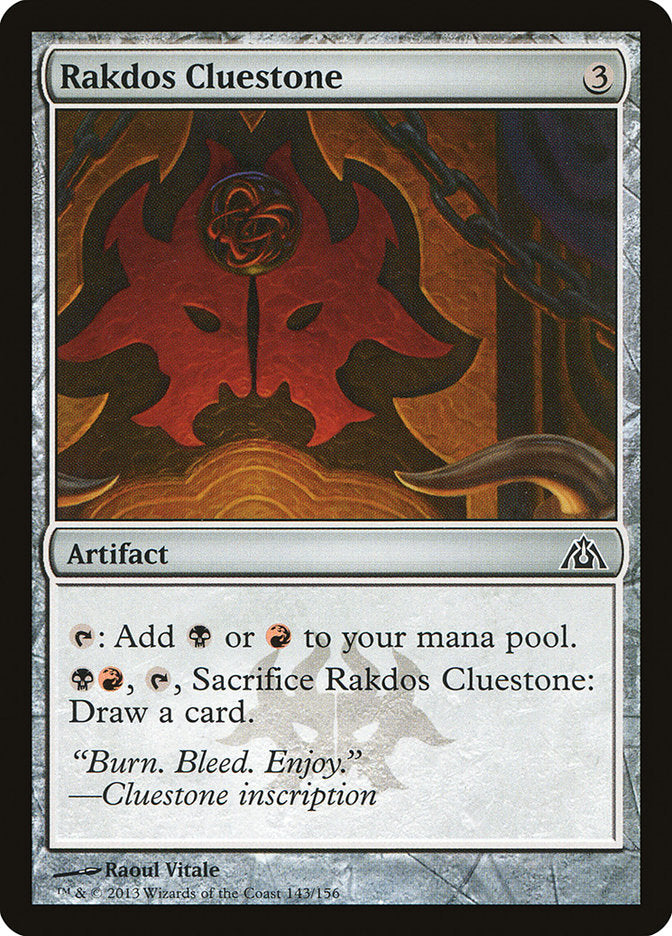 Rakdos Cluestone [Dragon's Maze]