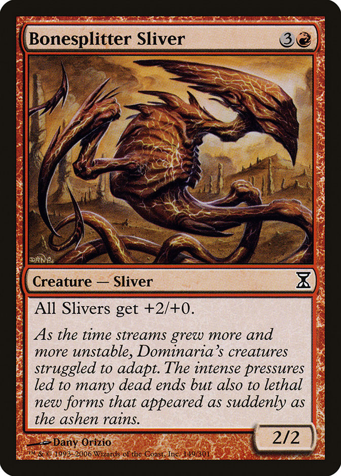 Bonesplitter Sliver [Time Spiral]