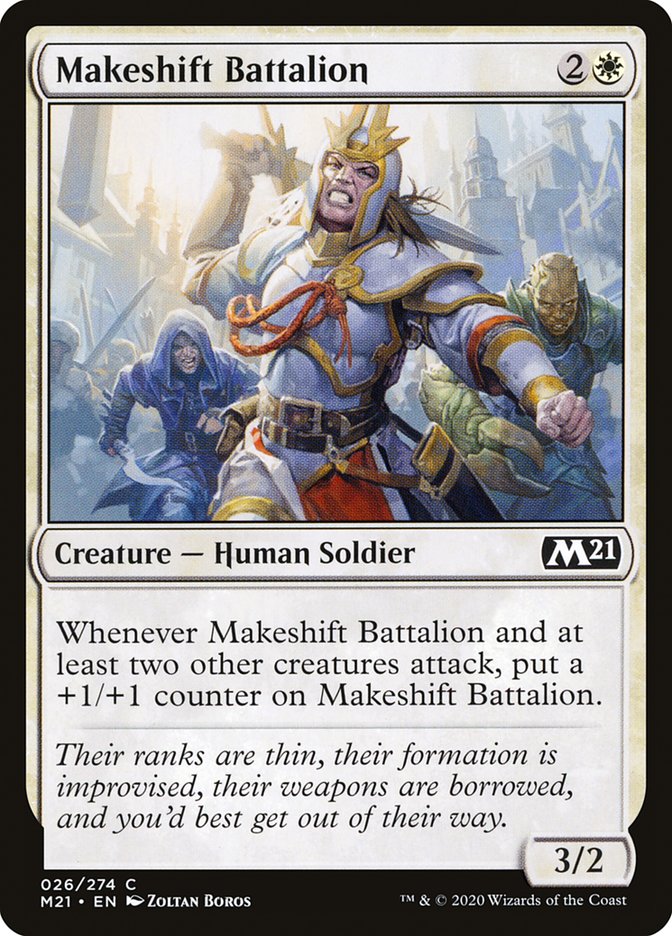 Makeshift Battalion [Core Set 2021]